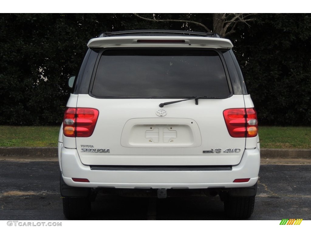 2002 Sequoia Limited 4WD - Natural White / Charcoal photo #35
