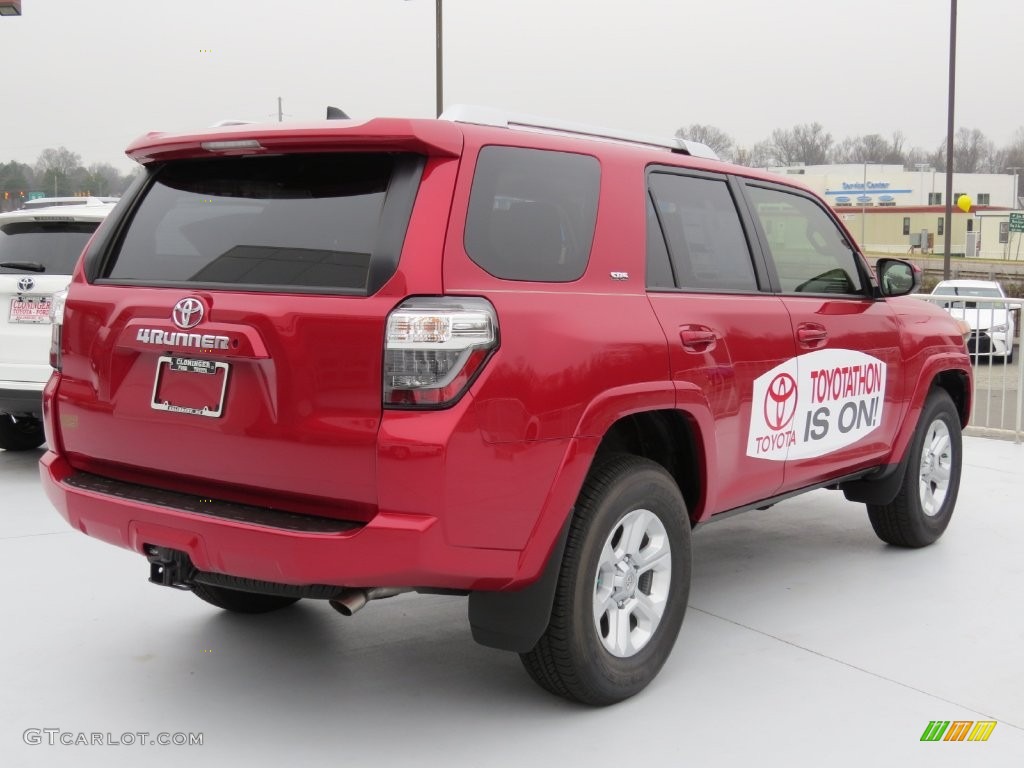 2016 4Runner SR5 - Barcelona Red Metallic / Sand Beige photo #6