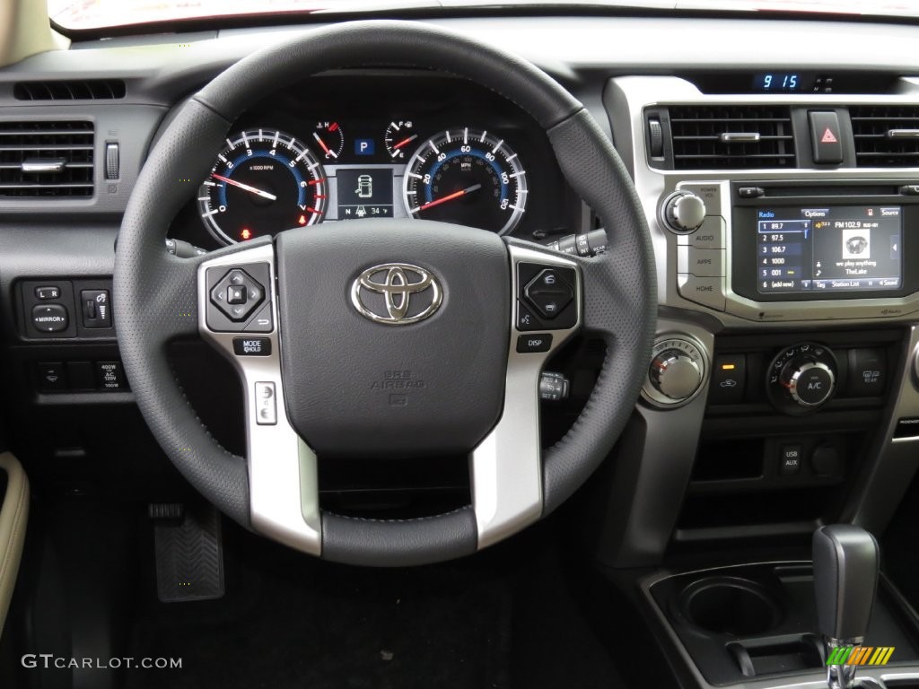 2016 4Runner SR5 - Barcelona Red Metallic / Sand Beige photo #8