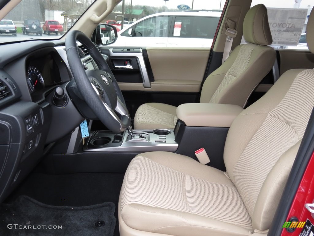 2016 4Runner SR5 - Barcelona Red Metallic / Sand Beige photo #10