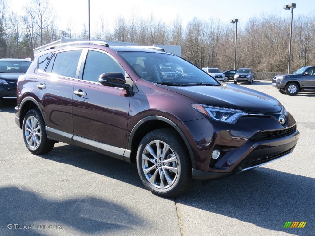 2016 Black Currant Metallic Toyota Rav4 Limited 109908792 2016 Black Currant Metallic Toyota Rav4 Limited 109908792