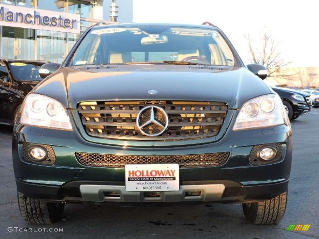 2006 ML 350 4Matic - Everest Green Metallic / Ash photo #2