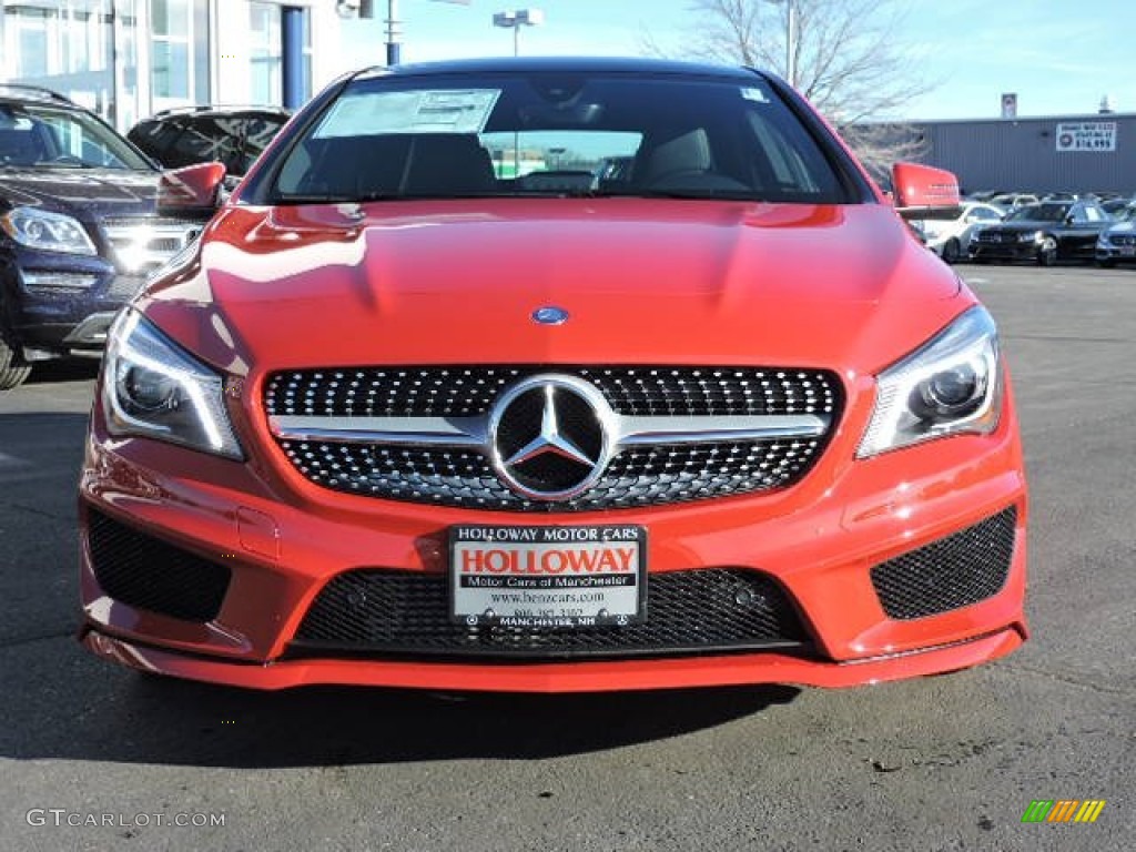 2016 CLA 250 4Matic - Jupiter Red / Black photo #2