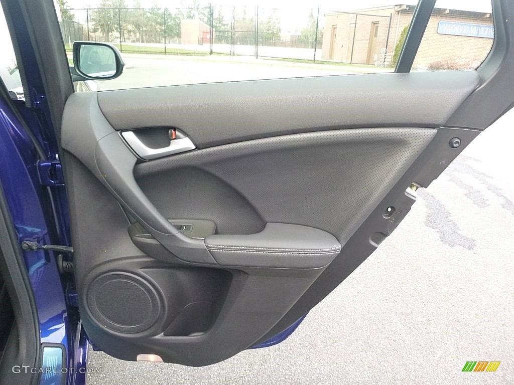 2012 TSX Technology Sport Wagon - Vortex Blue Pearl / Ebony photo #19