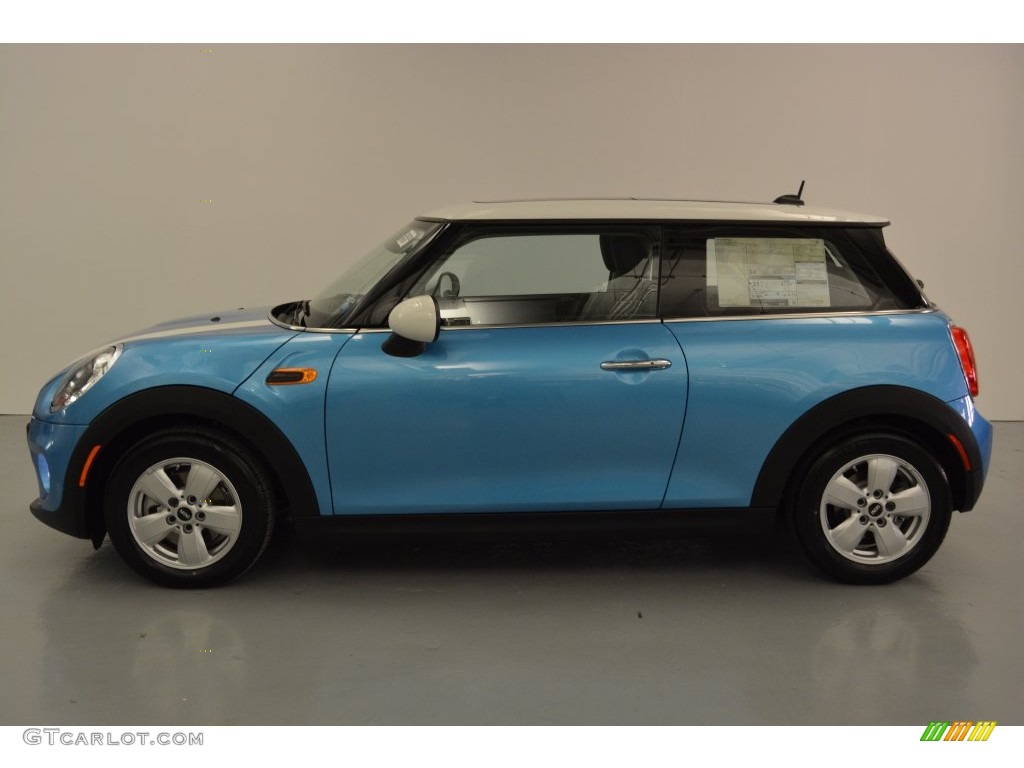 Electric Blue Metallic 2016 Mini Hardtop Cooper 2 Door Exterior Photo #109919352