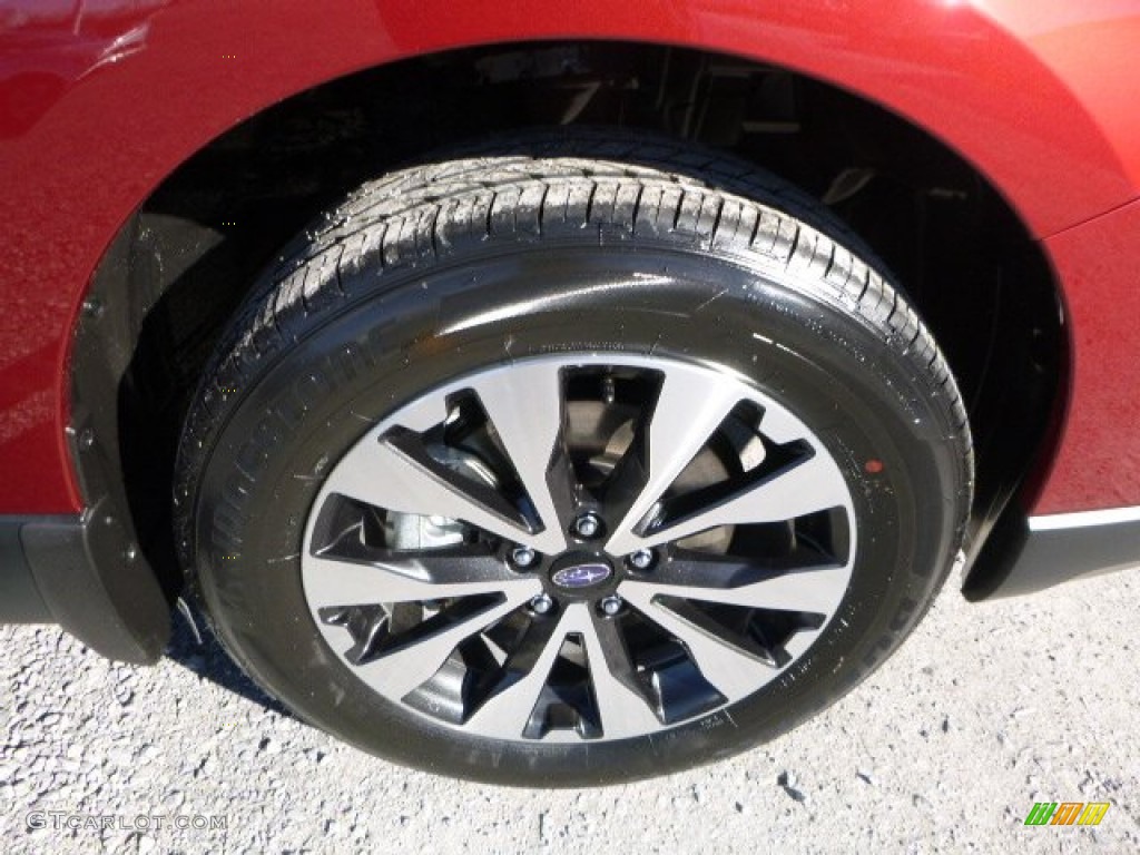 2016 Outback 2.5i Limited - Venetian Red Pearl / Slate Black photo #2