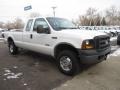 2007 Oxford White Clearcoat Ford F250 Super Duty XL SuperCab 4x4  photo #2