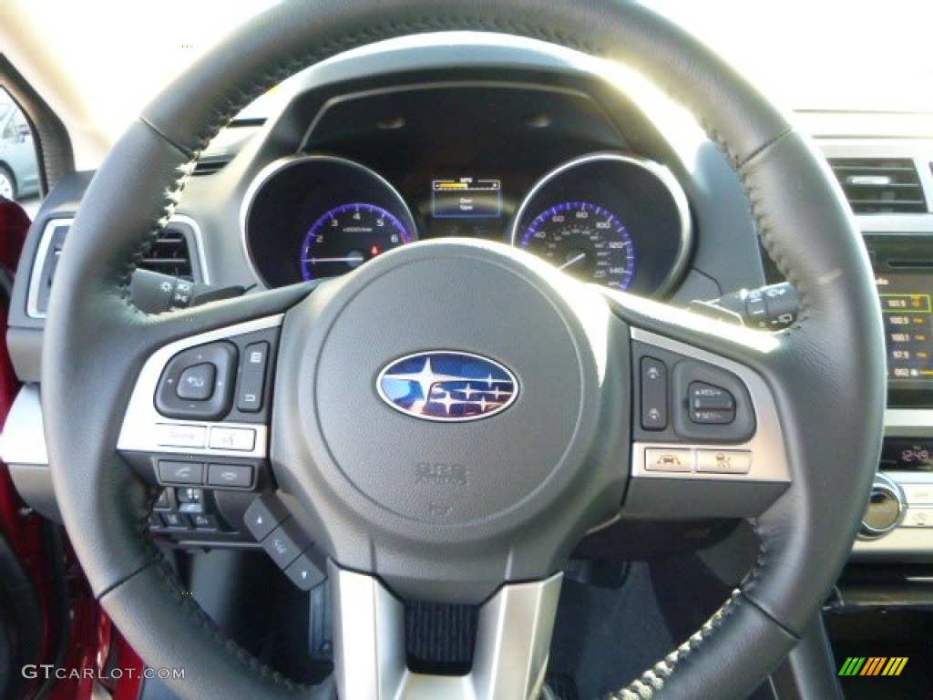 2016 Outback 2.5i Limited - Venetian Red Pearl / Slate Black photo #18