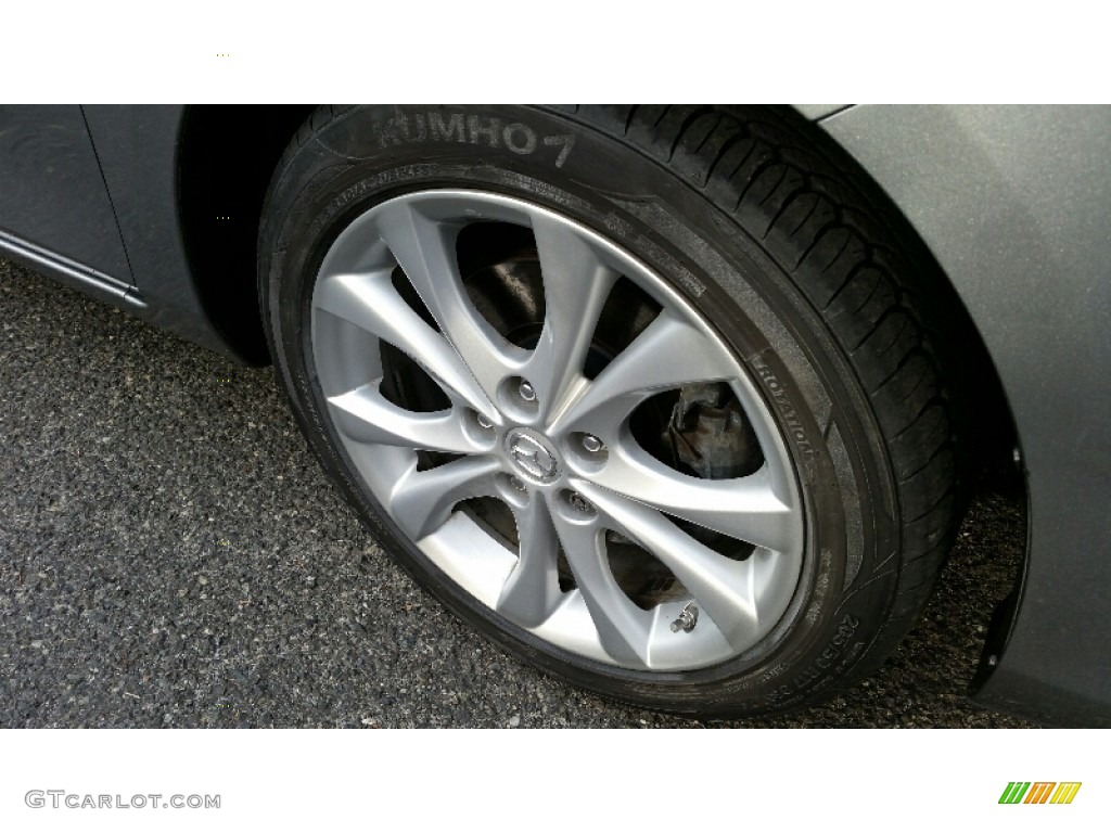 2010 MAZDA3 s Sport 4 Door - Liquid Silver Metallic / Black photo #4