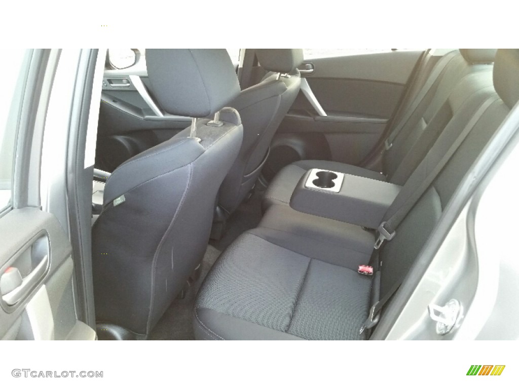 2010 MAZDA3 s Sport 4 Door - Liquid Silver Metallic / Black photo #11