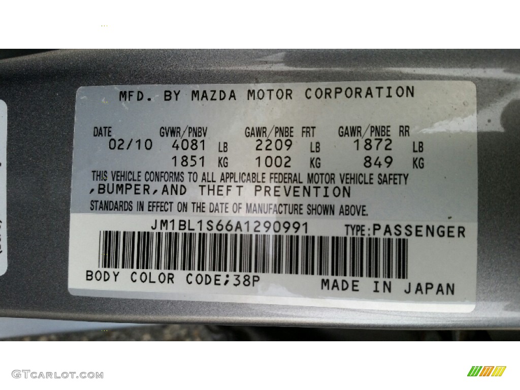 2010 MAZDA3 s Sport 4 Door - Liquid Silver Metallic / Black photo #16