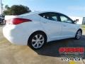 2012 Shimmering White Hyundai Elantra GLS  photo #7