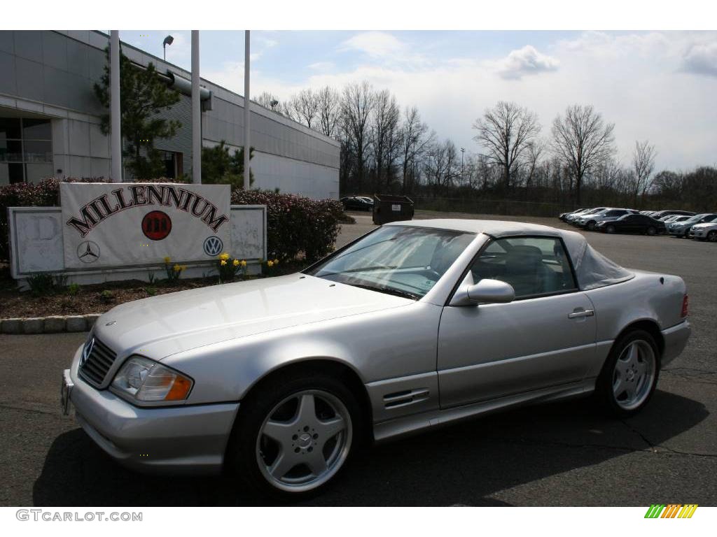 1999 SL 500 Sport Roadster - Brilliant Silver Metallic / Ash photo #1