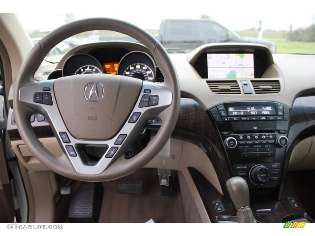 2013 MDX SH-AWD Advance - Aspen White Pearl / Parchment photo #9