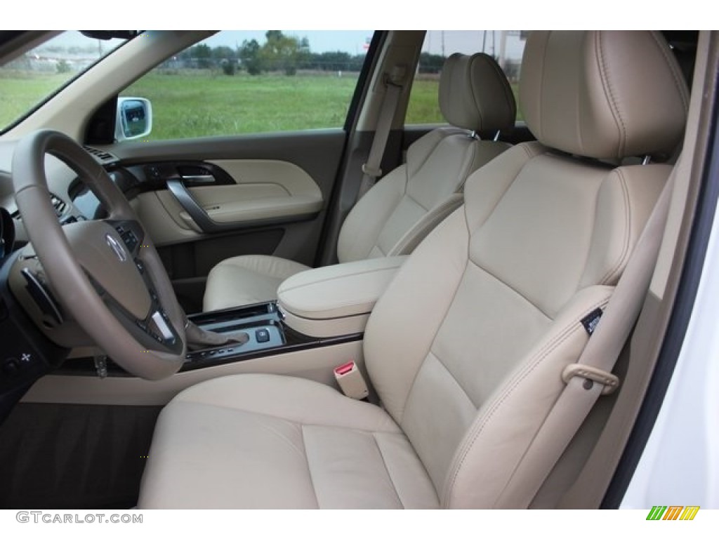 2013 MDX SH-AWD Advance - Aspen White Pearl / Parchment photo #15