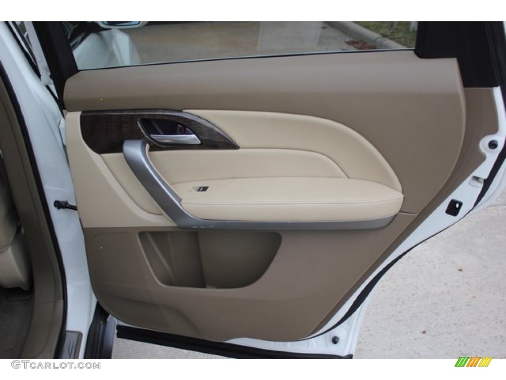 2013 MDX SH-AWD Advance - Aspen White Pearl / Parchment photo #22