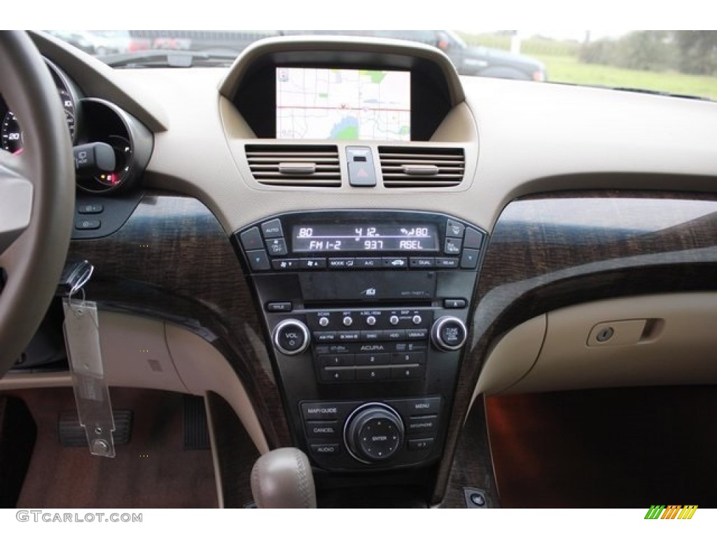 2013 MDX SH-AWD Advance - Aspen White Pearl / Parchment photo #34