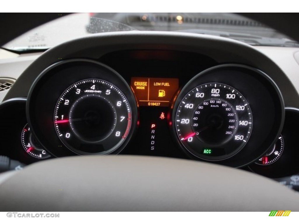 2013 MDX SH-AWD Advance - Aspen White Pearl / Parchment photo #49