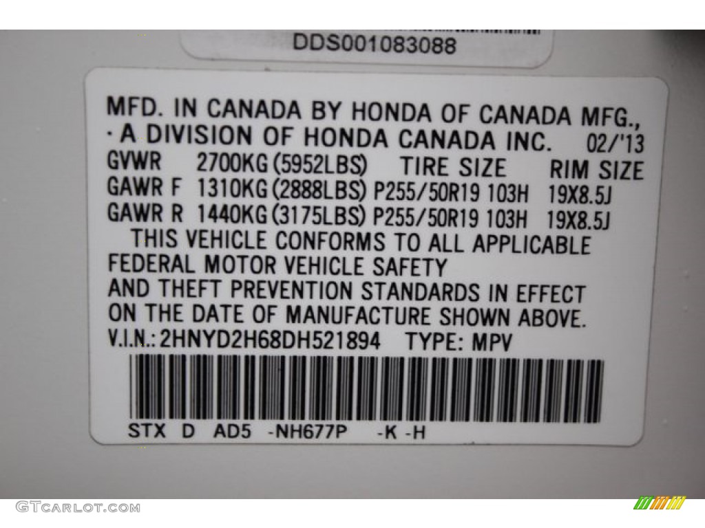 2013 MDX SH-AWD Advance - Aspen White Pearl / Parchment photo #51