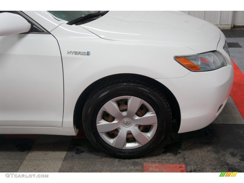 2008 Camry Hybrid - Super White / Bisque photo #58