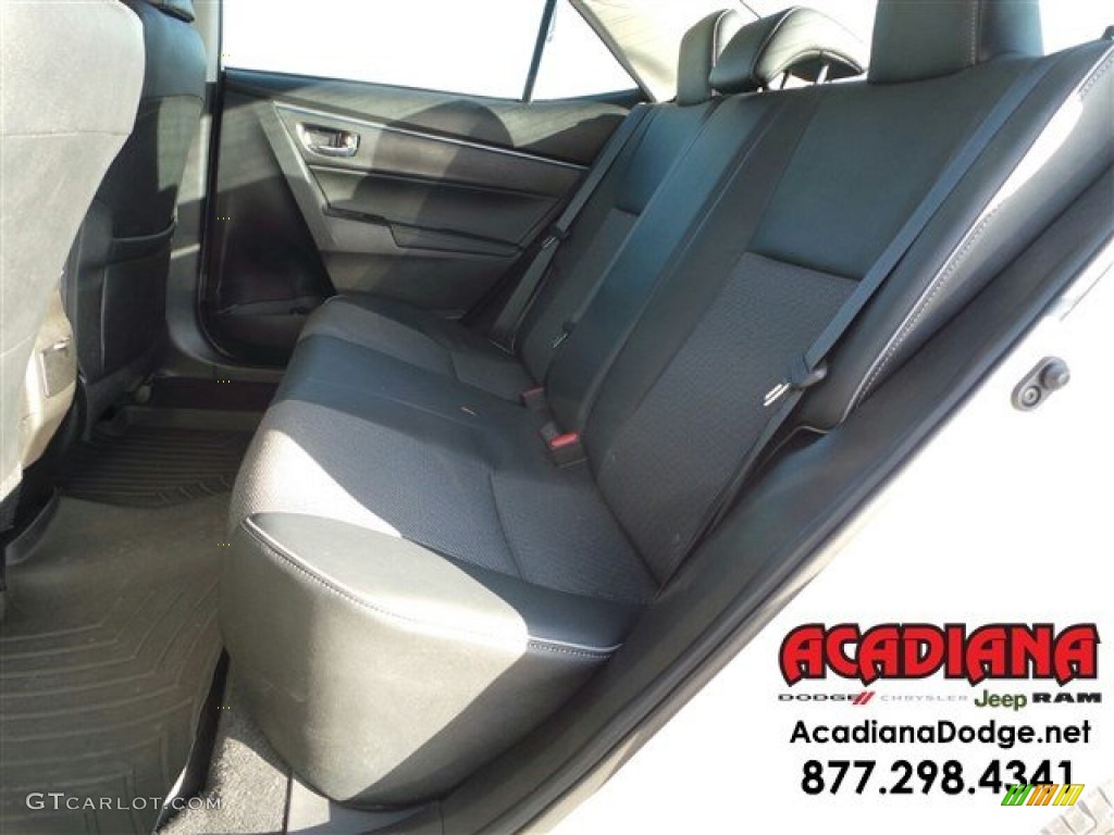 2014 Corolla L - Super White / Steel Blue photo #26