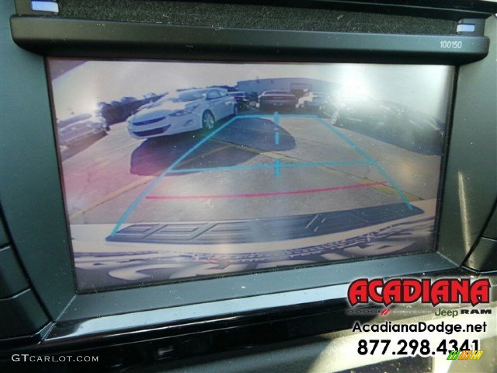 2014 Corolla L - Super White / Steel Blue photo #27