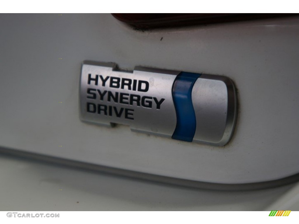2008 Camry Hybrid - Super White / Bisque photo #92