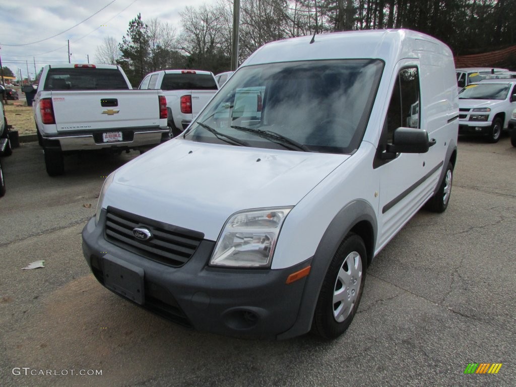 2013 Transit Connect XL Van - Frozen White / Dark Gray photo #2