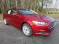 2016 Ruby Red Metallic Ford Fusion SE  photo #1