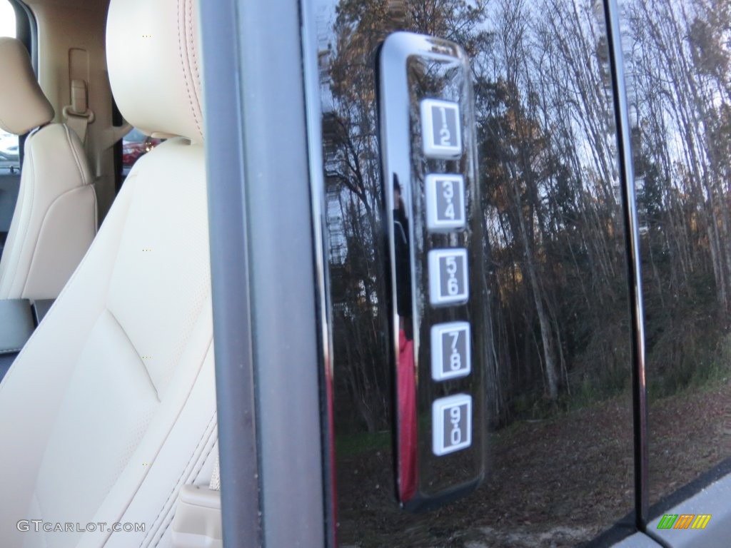 2016 F150 Lariat SuperCrew - Shadow Black / Medium Light Camel photo #9