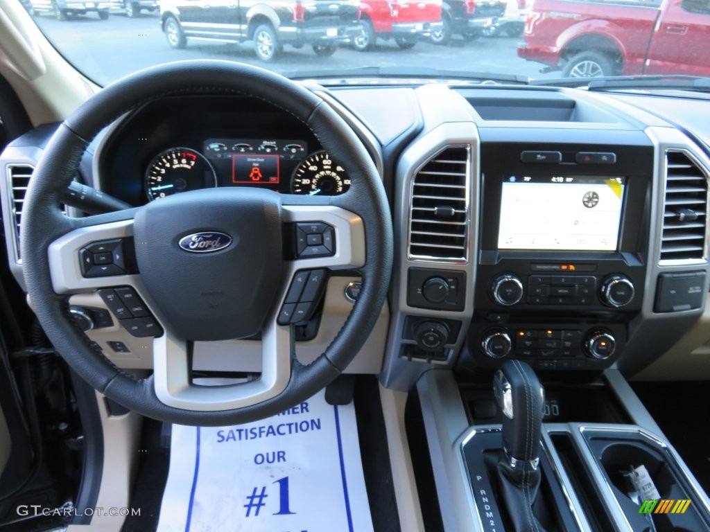 2016 F150 Lariat SuperCrew - Shadow Black / Medium Light Camel photo #23