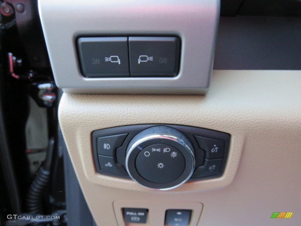 2016 F150 Lariat SuperCrew - Shadow Black / Medium Light Camel photo #34