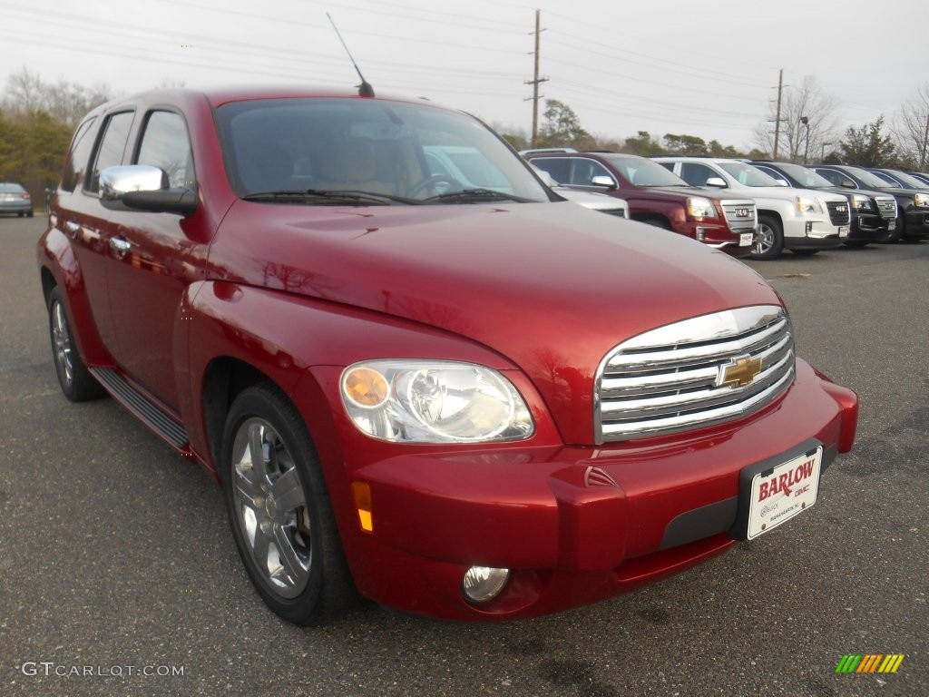 2010 HHR LT - Crystal Red Metallic Tintcoat / Gray photo #1