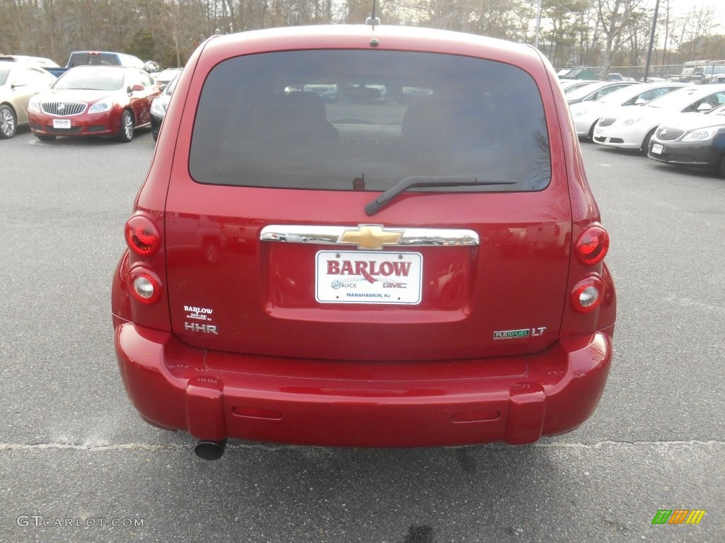 2010 HHR LT - Crystal Red Metallic Tintcoat / Gray photo #3