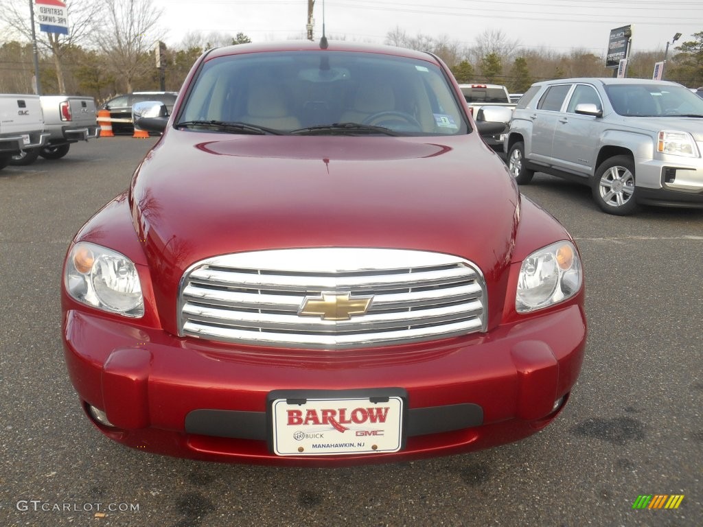 2010 HHR LT - Crystal Red Metallic Tintcoat / Gray photo #6
