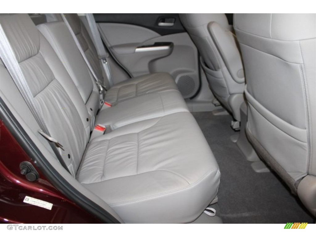 2013 CR-V EX-L - Basque Red Pearl II / Gray photo #29