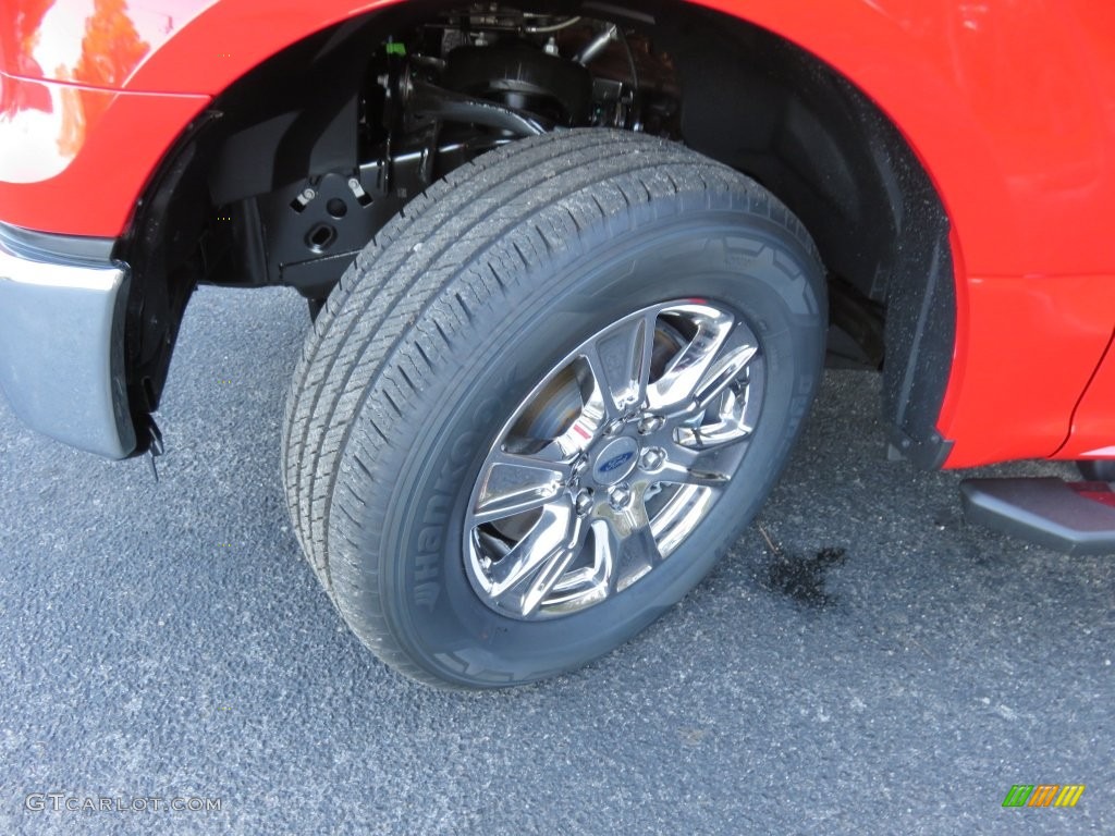 2016 F150 XLT SuperCrew - Race Red / Medium Earth Gray photo #14