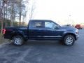 2016 Blue Jeans Ford F150 Lariat SuperCrew 4x4  photo #2