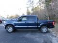 2016 Blue Jeans Ford F150 Lariat SuperCrew 4x4  photo #9