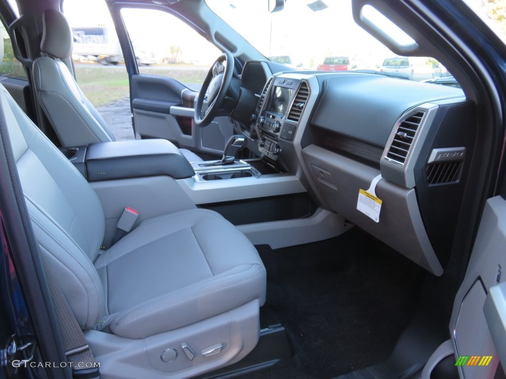 2016 F150 Lariat SuperCrew 4x4 - Blue Jeans / Medium Earth Gray photo #22