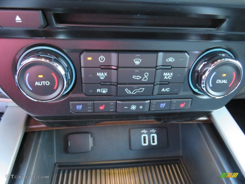 2016 F150 Lariat SuperCrew 4x4 - Blue Jeans / Medium Earth Gray photo #29