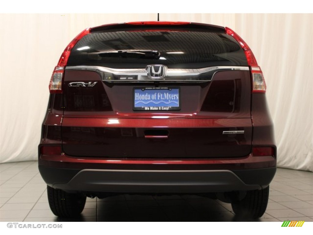 2016 CR-V SE - Basque Red Pearl II / Gray photo #5