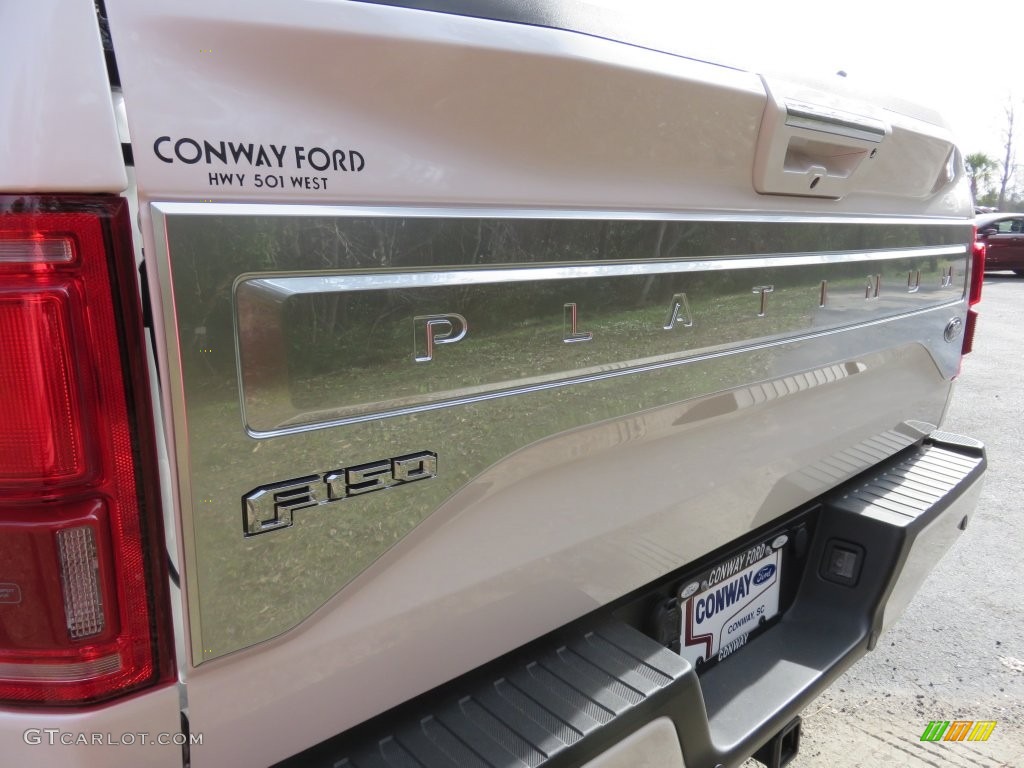 2016 F150 Platinum SuperCrew - White Platinum / Black photo #7