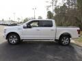 2016 White Platinum Ford F150 Platinum SuperCrew  photo #9