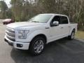 2016 White Platinum Ford F150 Platinum SuperCrew  photo #12