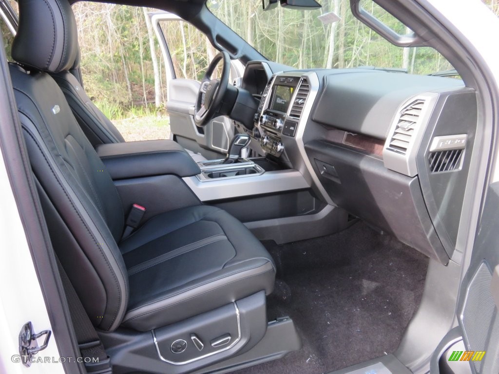 2016 F150 Platinum SuperCrew - White Platinum / Black photo #21