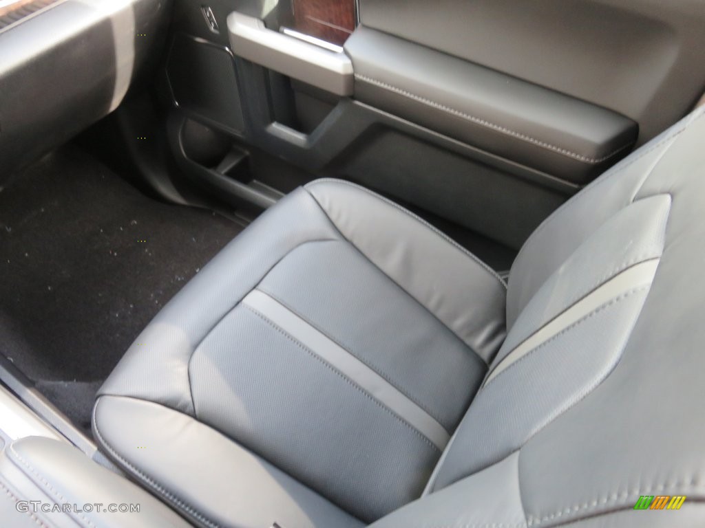 2016 F150 Platinum SuperCrew - White Platinum / Black photo #23