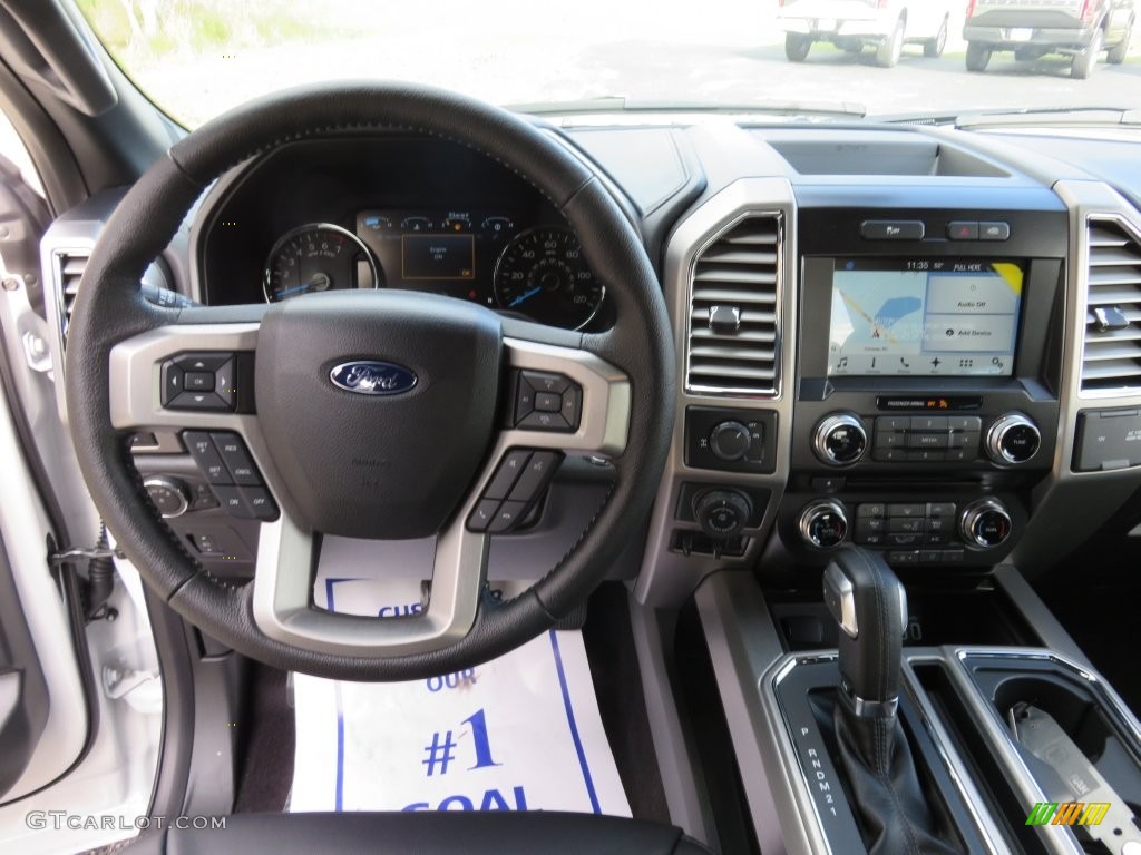 2016 F150 Platinum SuperCrew - White Platinum / Black photo #24