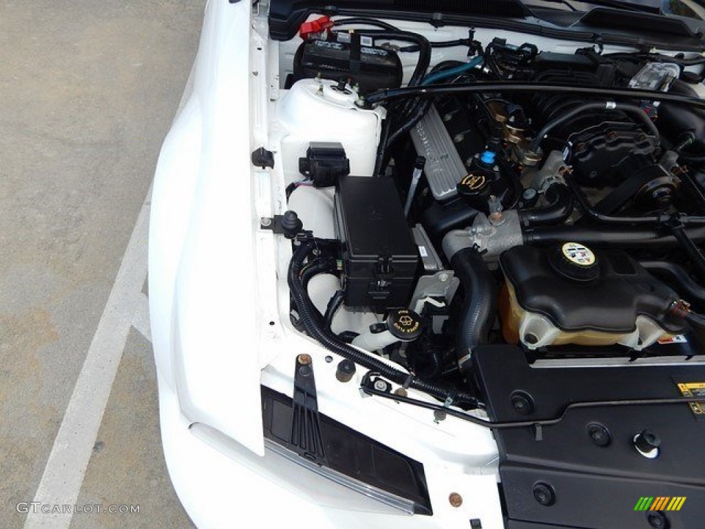 2008 Mustang Shelby GT500 Convertible - Performance White / Black photo #53