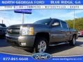 2009 Graystone Metallic Chevrolet Silverado 1500 LT Crew Cab 4x4  photo #1